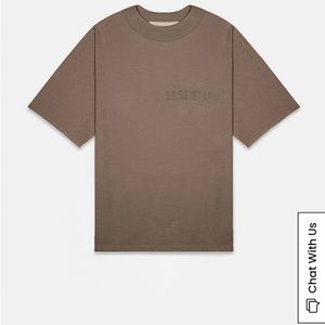 Essentials Fear Of God Women's Wood t-shirt